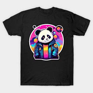 Panda Illustration T-Shirt